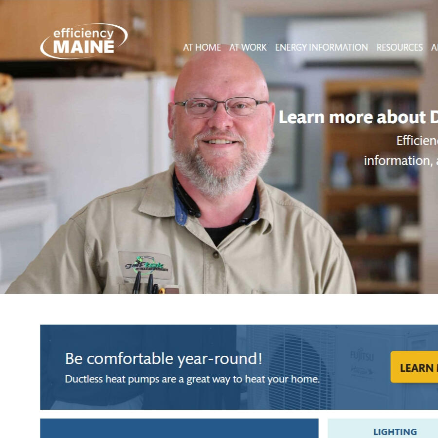 Efficiency Maine Website and Brand Refresh 2018